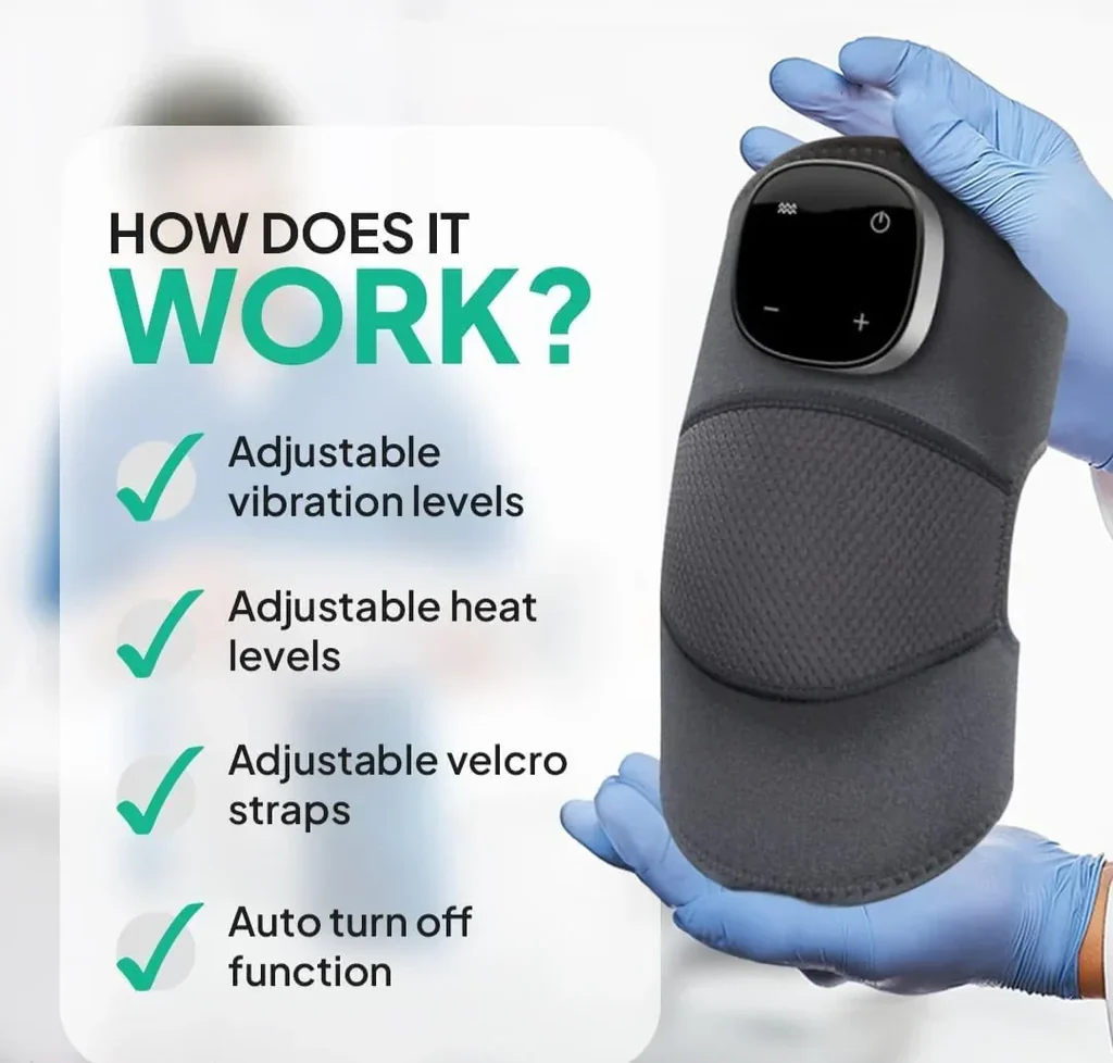 Massageador de Joelho Wellness Waves EFSMT